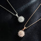 Rotating Sunflower Necklace